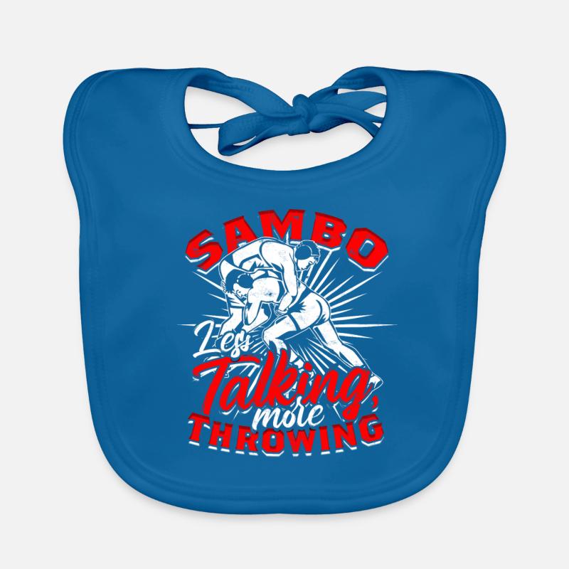 Sambo Moins parler Plus Lancer Bavoir bio Bébé