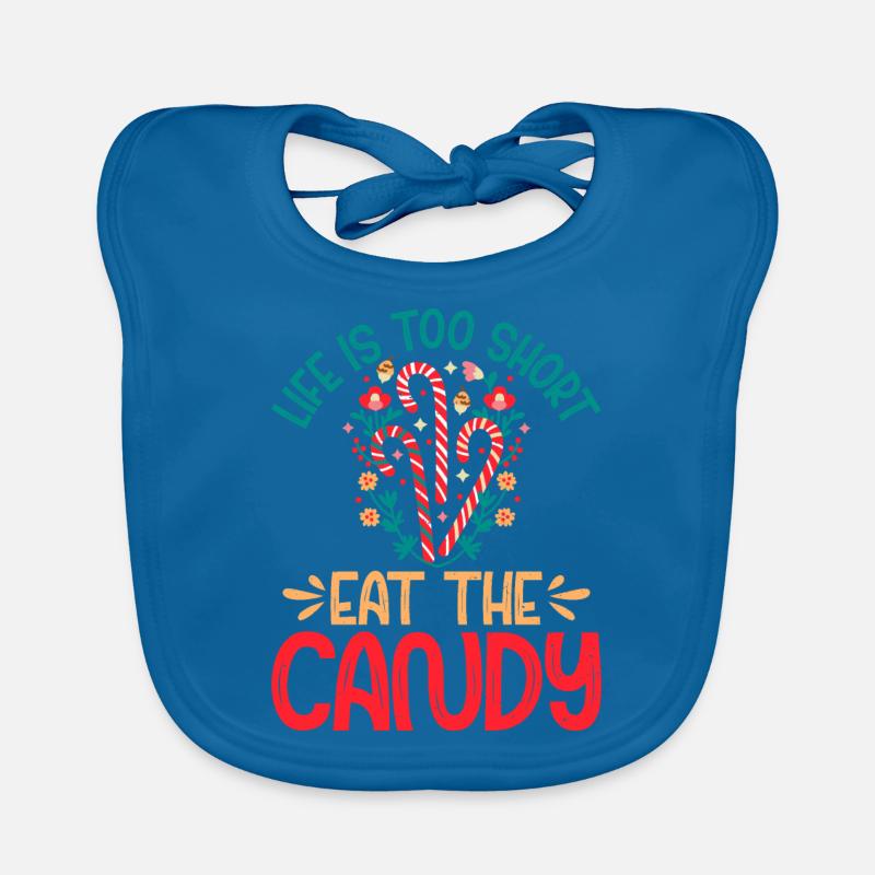 Candy Gift Organic Baby Bibs