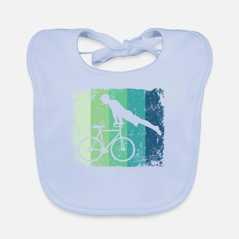 Kunstradfahren Kunstradfahrer Baby Bio-Lätzchen