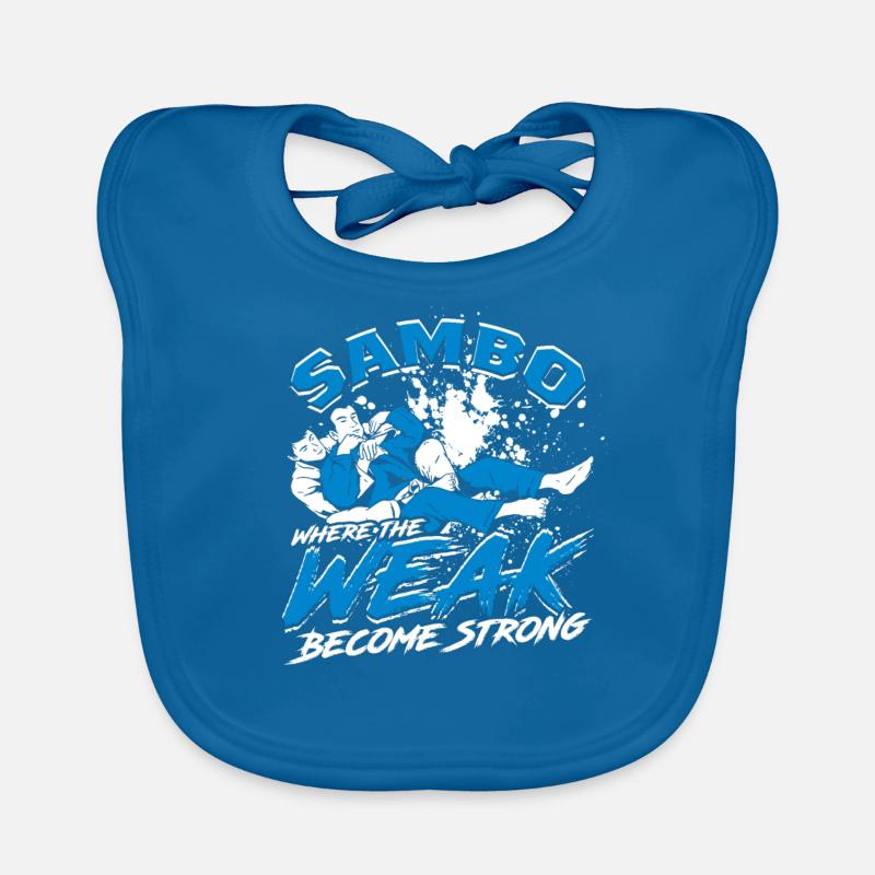 Sambo Where The Weak Become Strong Organic Baby Bibs
