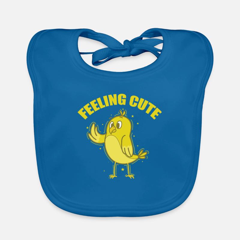 Se sentir mignon canari Bavoir bio Bébé