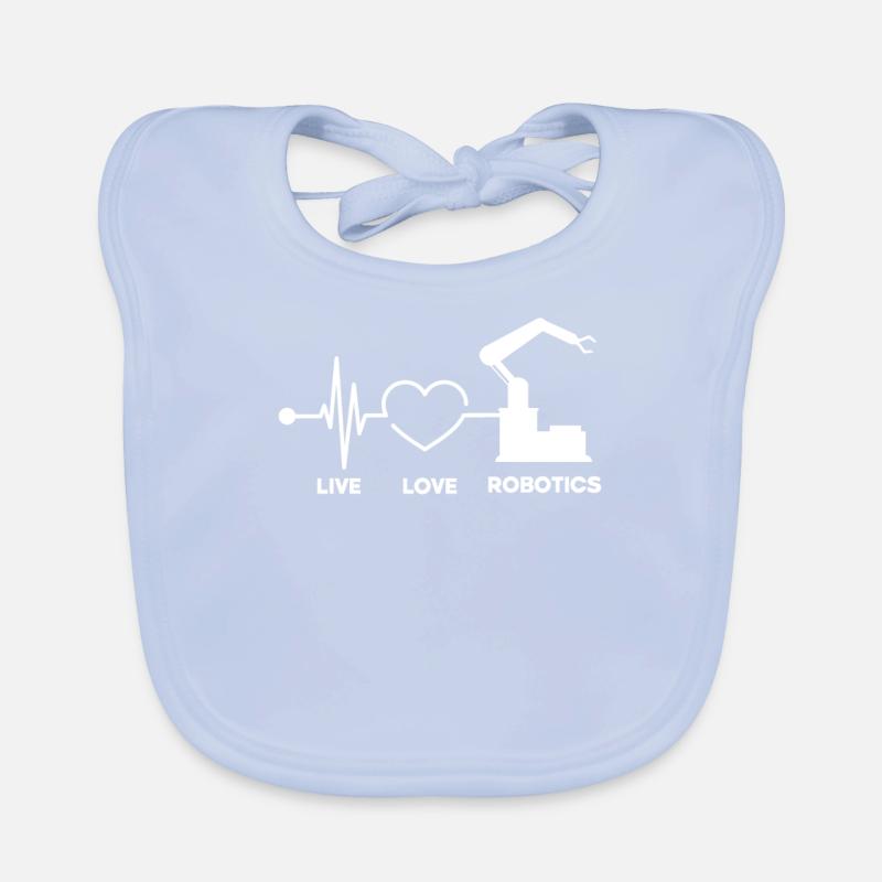 Programmeur de robots robotiques Bavoir bio Bébé