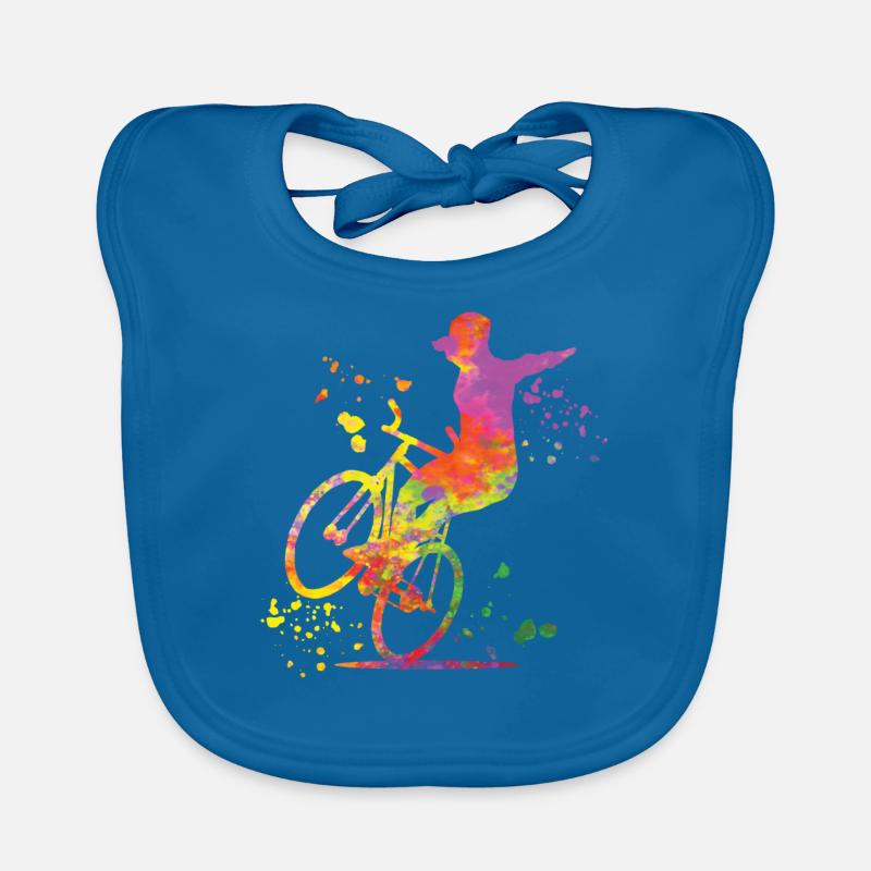 Kunstradfahren Kunstradfahrer Baby Bio-Lätzchen