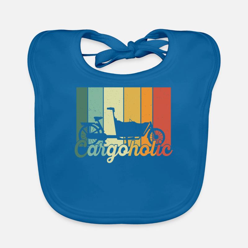 Cargoholic Vélo Cargo Cargobike Bavoir bio Bébé