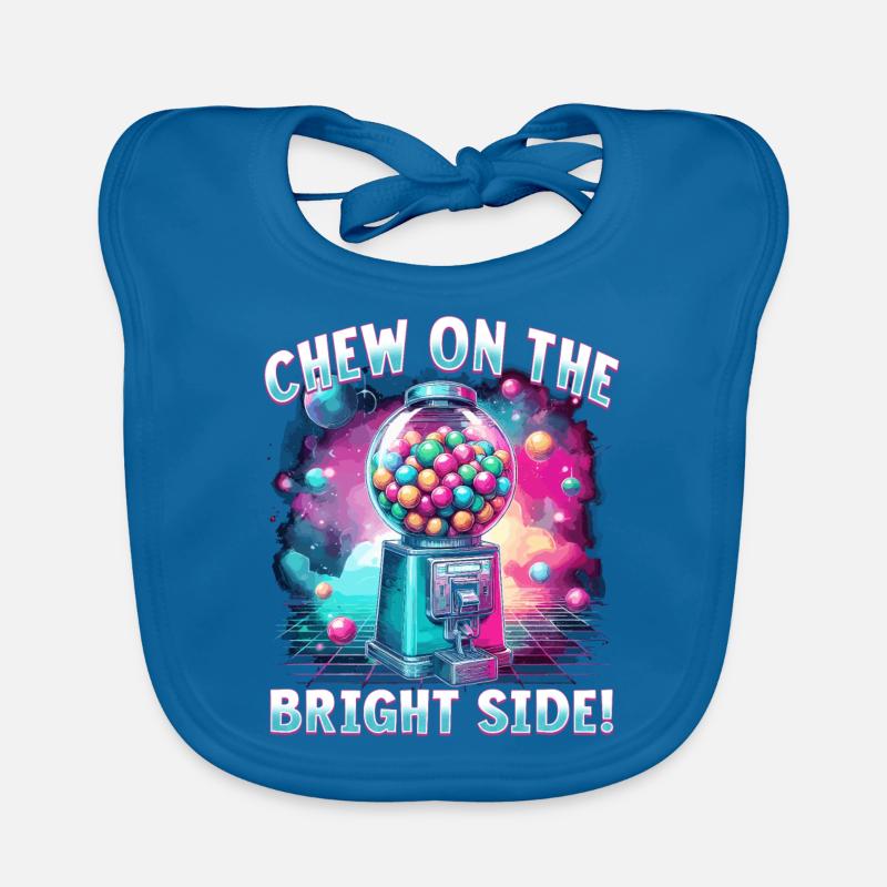 Candy dispenser chewing gum machine Organic Baby Bibs