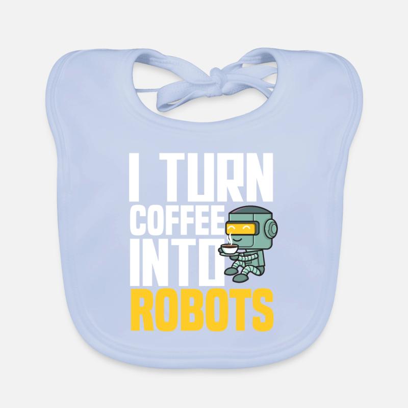 Programmeur de robots robotiques Bavoir bio Bébé