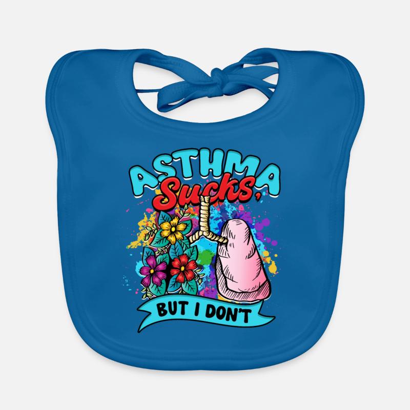 L’asthme asthmatique craint mais pas moi Bavoir bio Bébé