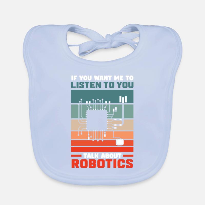 Programmeur de robots robotiques Bavoir bio Bébé