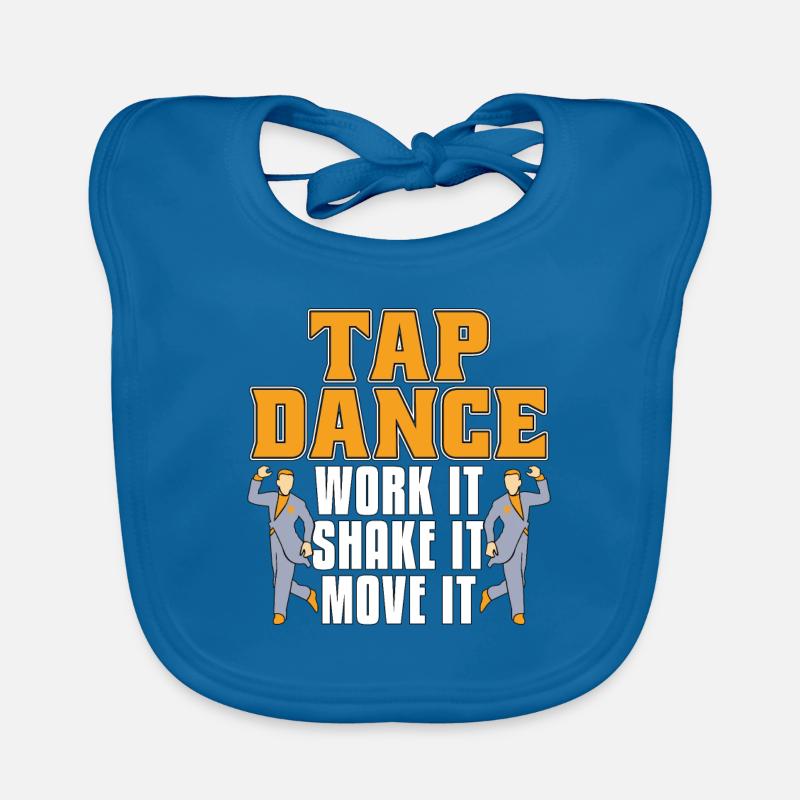 Tap Dance Work It Contemporary Dancing Tap Dancer Baby Bio-Lätzchen