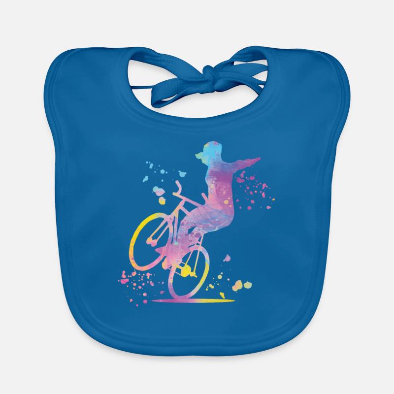 Kunstradfahren Kunstradfahrer Baby Bio-Lätzchen