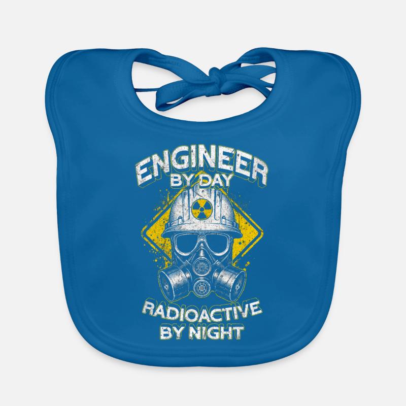 Nuclear Engineer Nuclear Technician Organic Baby Bibs