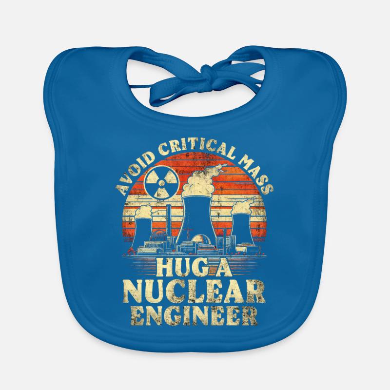 Ingénieur Nucléaire Technicien Nucléaire Bavoir bio Bébé