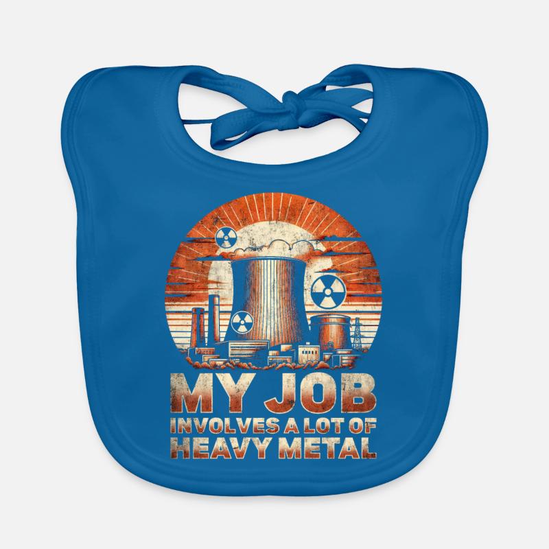 Nuclear Engineer Nuclear Technician Organic Baby Bibs