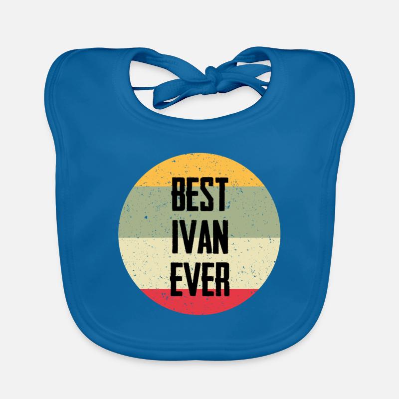 Le meilleur Ivan de tous les temps Bavoir bio Bébé