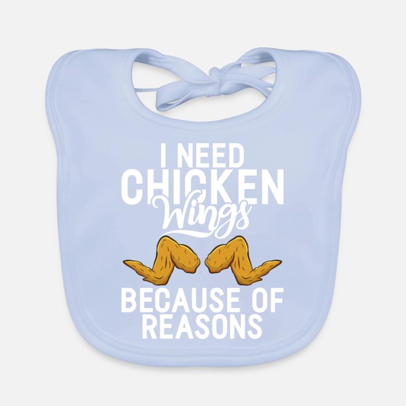 Cadeaux d’ailes de poulet Bavoir bio Bébé