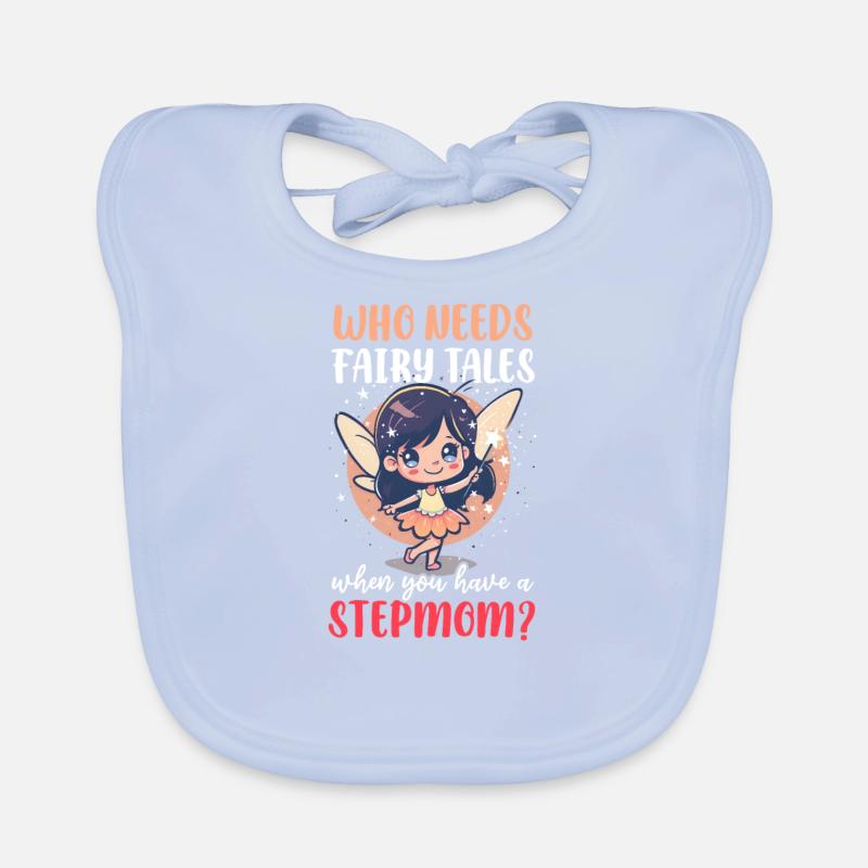 Muttertag Stiefmutter Wenn du eine Stiefmutter hast Baby Bio-Lätzchen