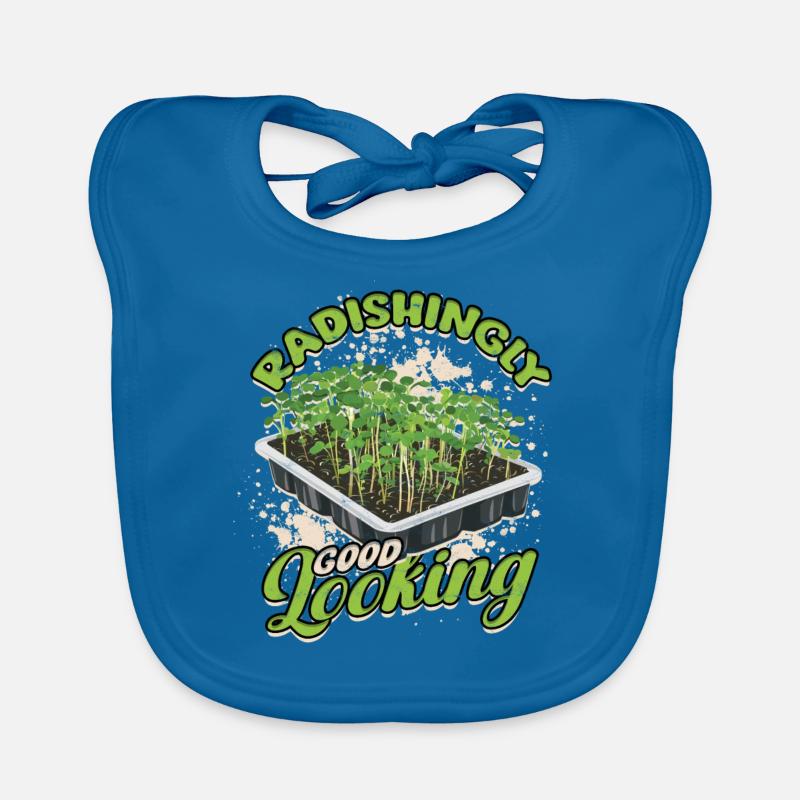 Microgreen Microgreens Radishingly Good Looking Organic Baby Bibs
