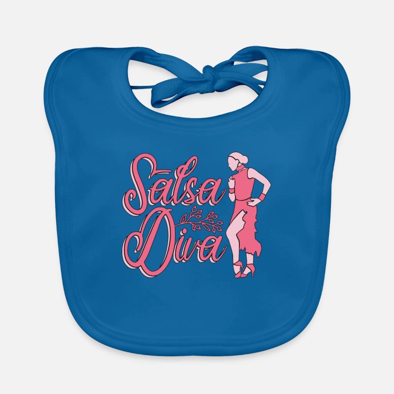Salsa Danse Salsa Diva Mambo Danse Danse Sport Bavoir bio Bébé