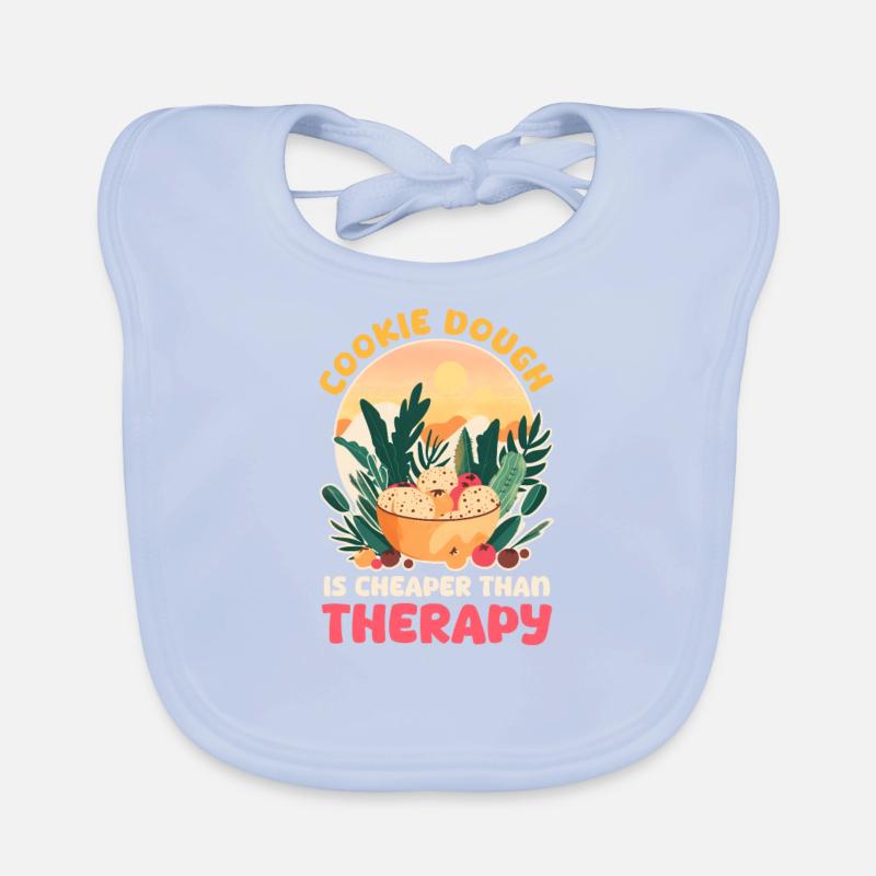 La pâte à biscuits pour les amateurs de biscuits est moins chère que la thérapie Bavoir bio Bébé