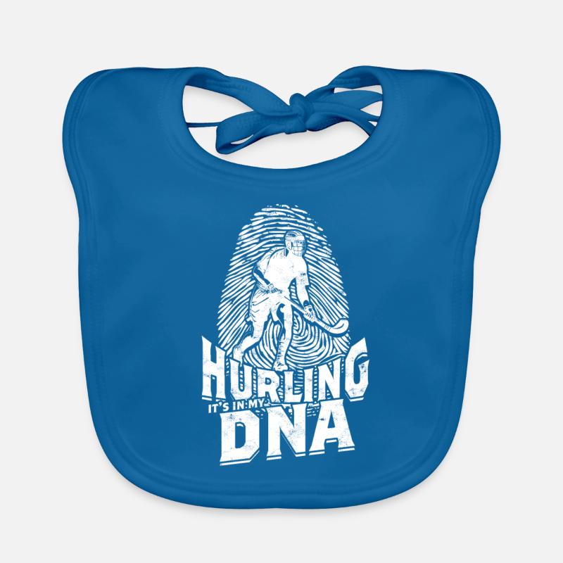 Le hurling est dans mon ADN Bavoir bio Bébé