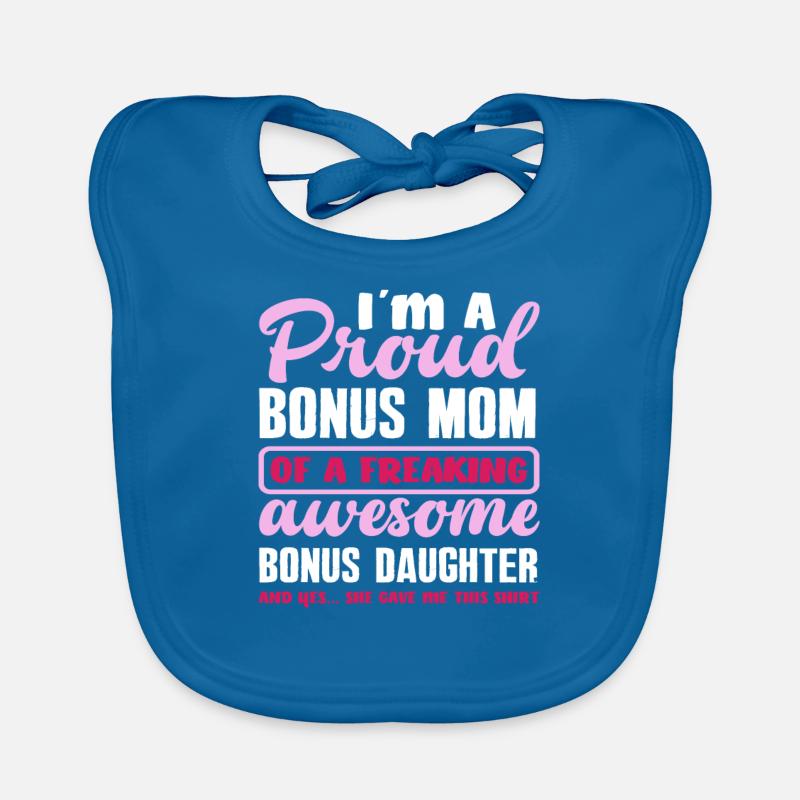 Stiefmama Stieftochter Geschenk Baby Bio-Lätzchen