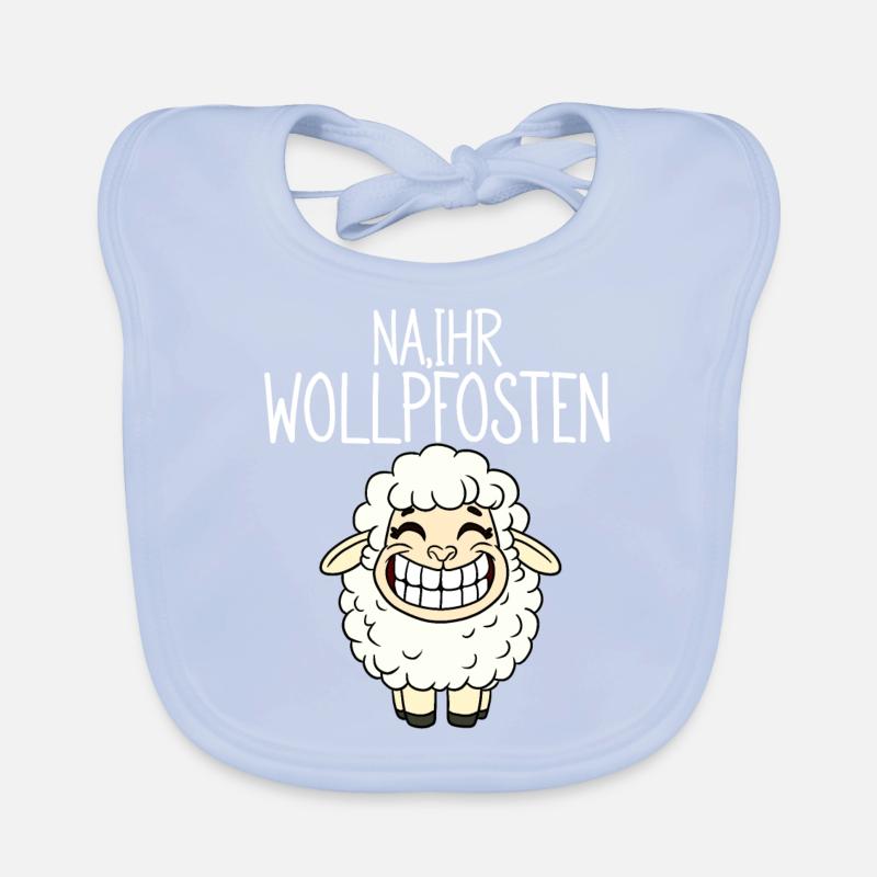 Well your wool post Organic Baby Bibs
