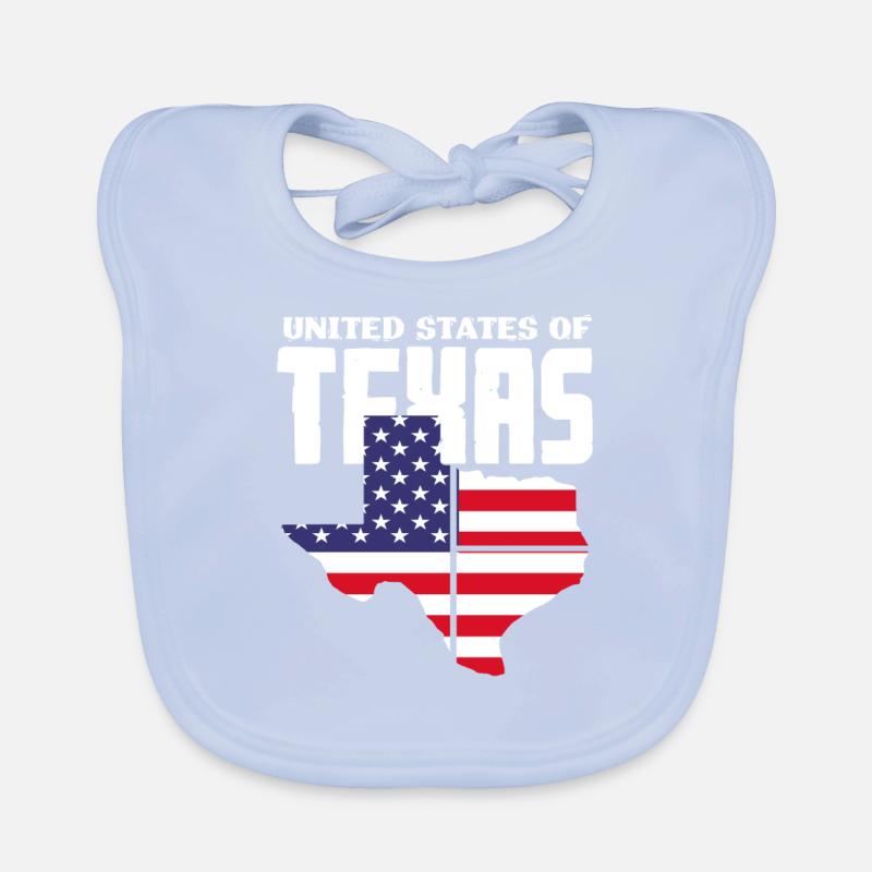 Fier Texas texan Bavoir bio Bébé