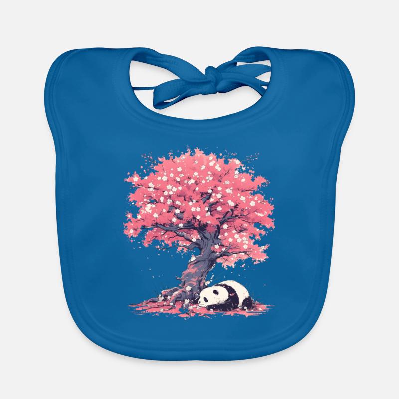 Panda Ours Panda géant japonais Bavoir bio Bébé