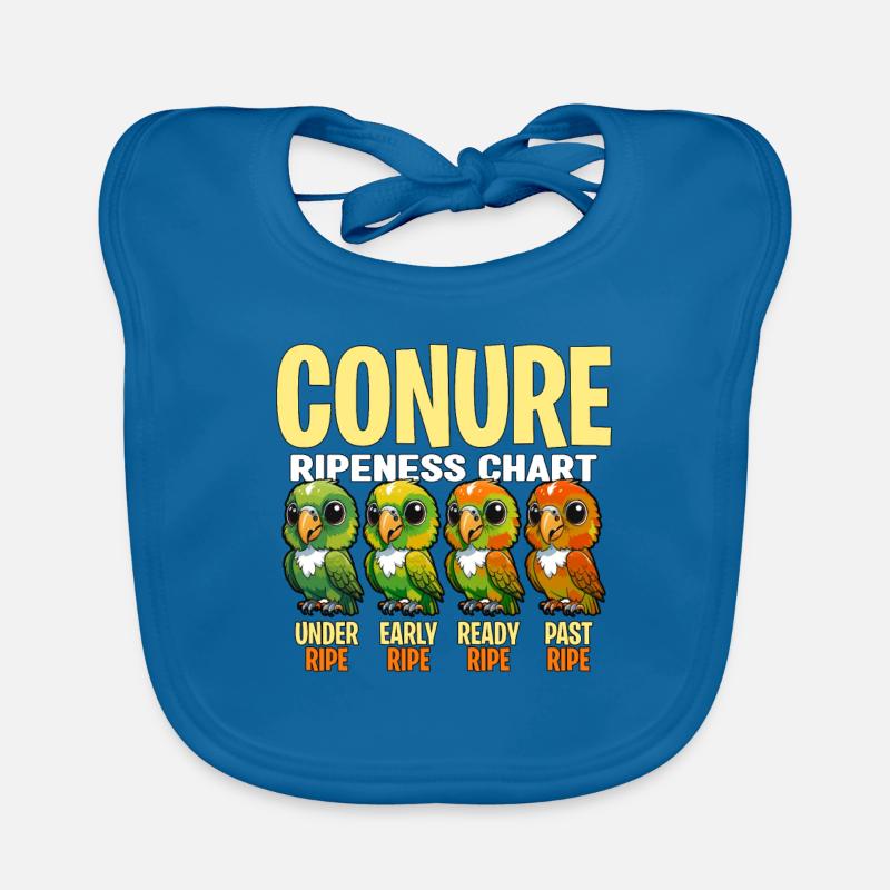 Conure Ripeness Chart Under Pet Bird Conure Lover Baby Bio-Lätzchen