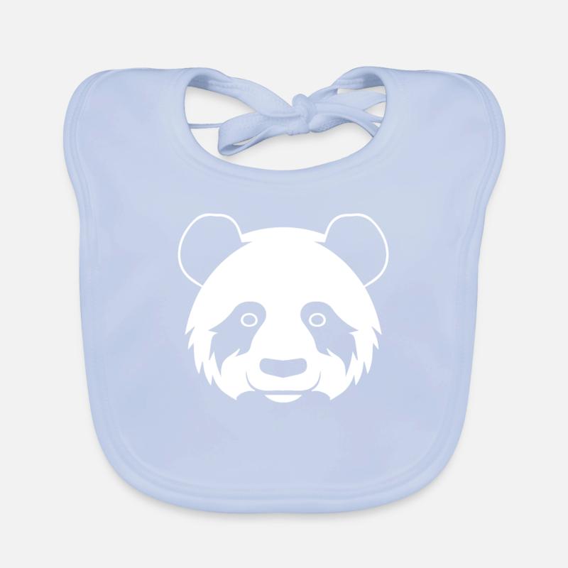 Panda Ours Panda géant japonais Bavoir bio Bébé