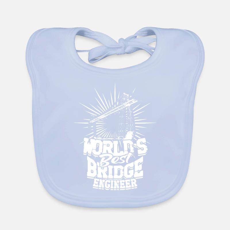 Bridge Engineer Civil Engineering Organic Baby Bibs