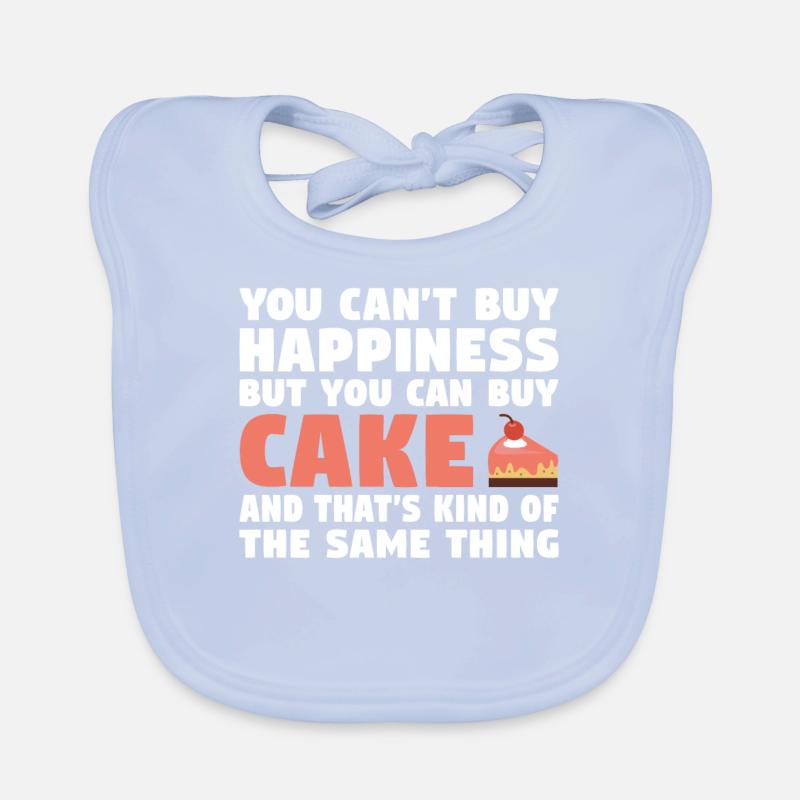 Cake Lover Cake Gift Baby Bio-Lätzchen