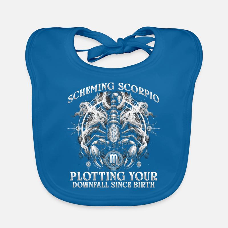 Horoscope Scorpio Scheming Scorpio Organic Baby Bibs