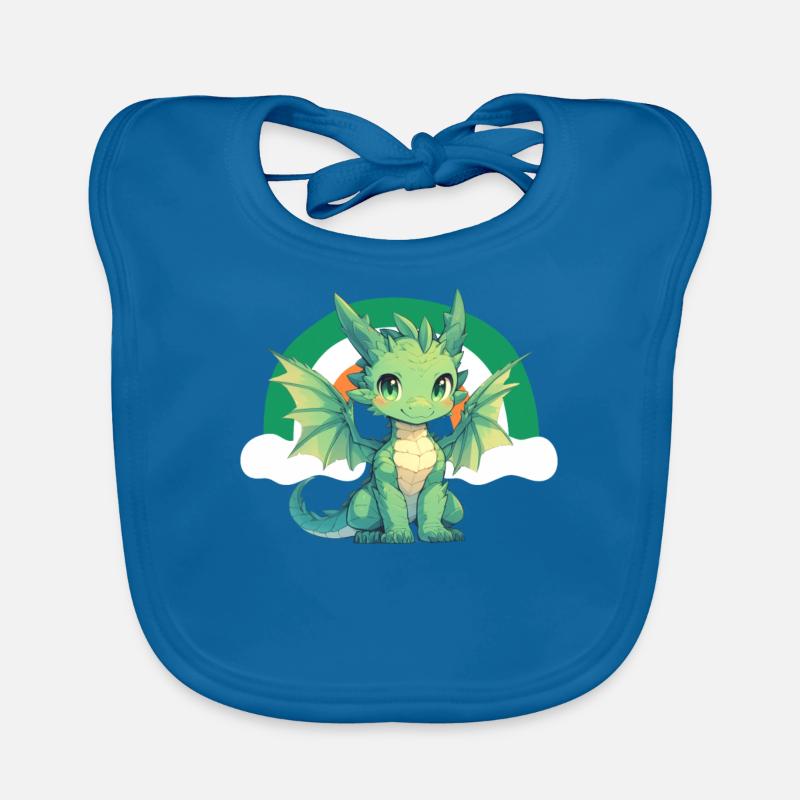 Drache St. Patricks Day Drache Kinder Baby Bio-Lätzchen