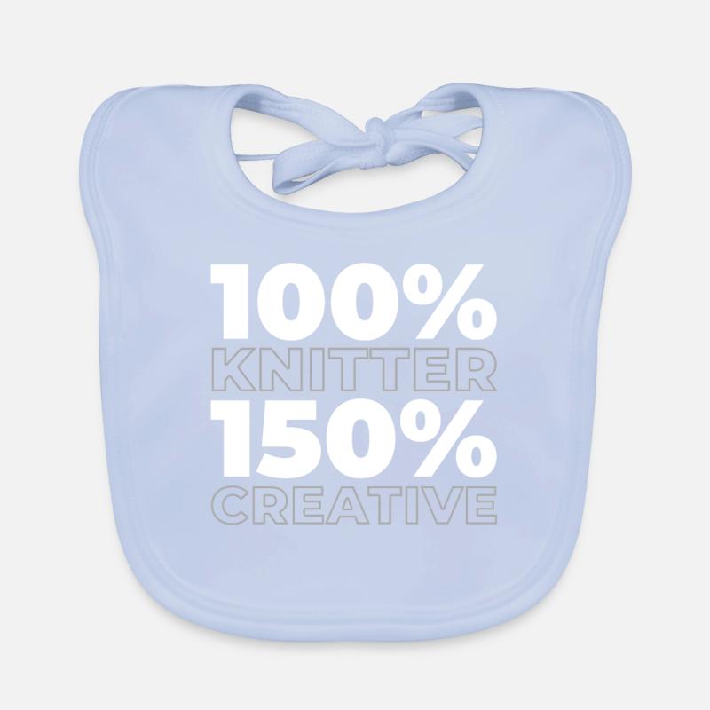 Knit Organic Baby Bibs