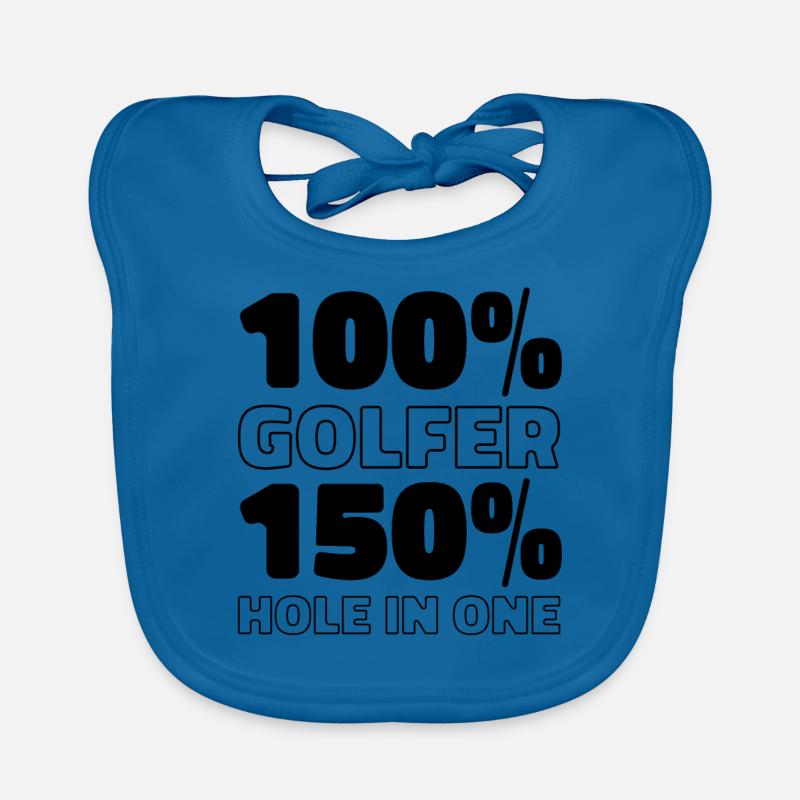 Golf Golfeurs Golfeurs Bavoir bio Bébé