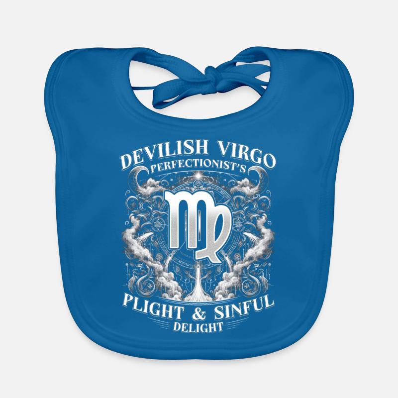 Virgo Horoscope Devilish Virgo Organic Baby Bibs