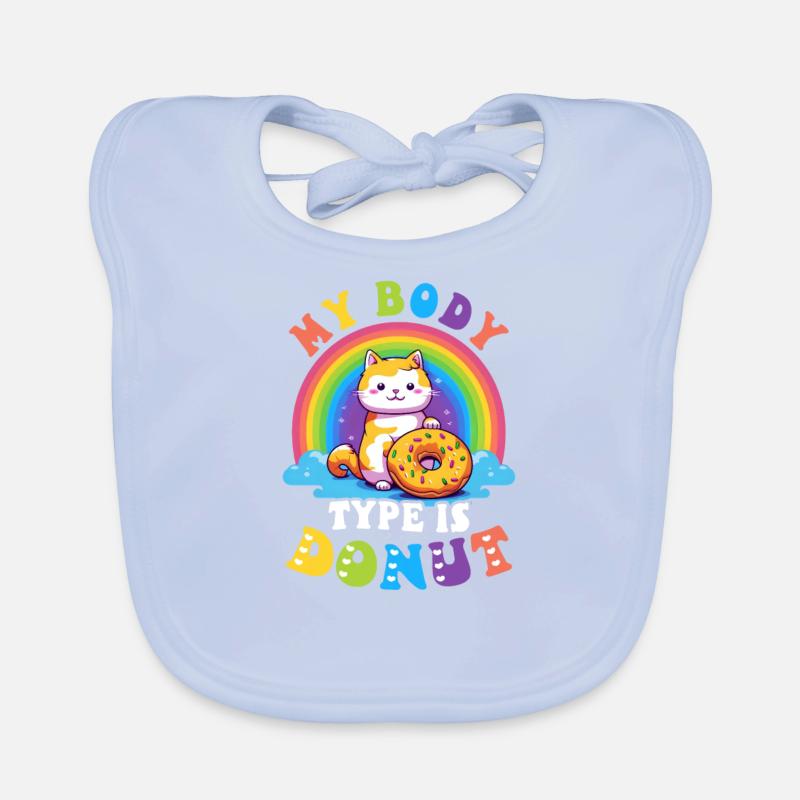 Donut Körpertyp Donut Baby Bio-Lätzchen