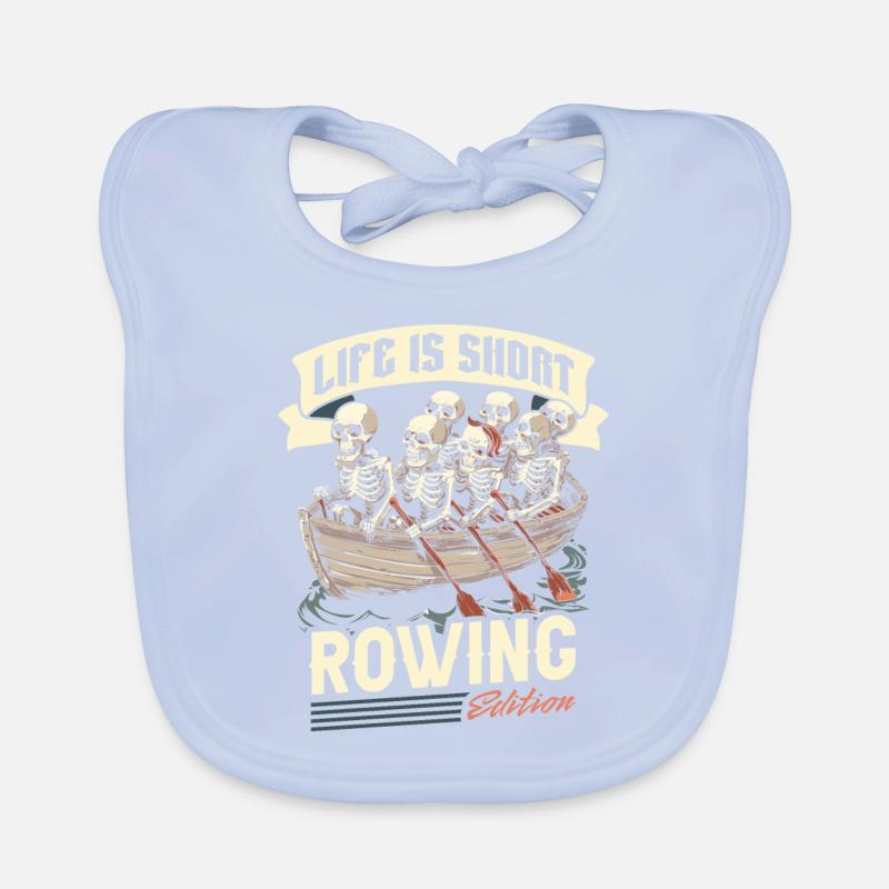 Aviron Rameur Bavoir bio Bébé