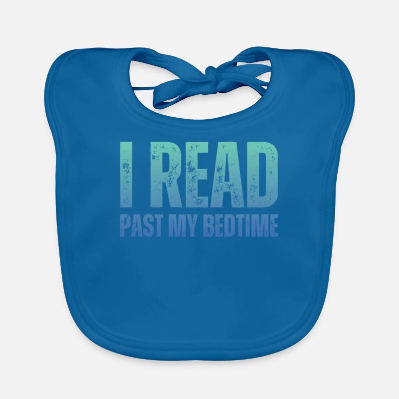 Library Book Lover Reading Bookworm Organic Baby Bibs