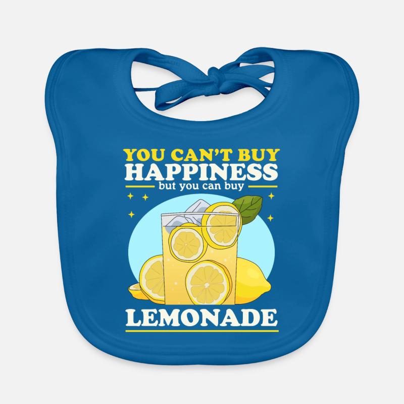 Douche de limonade | Cadeau de limonade au citron Bavoir bio Bébé