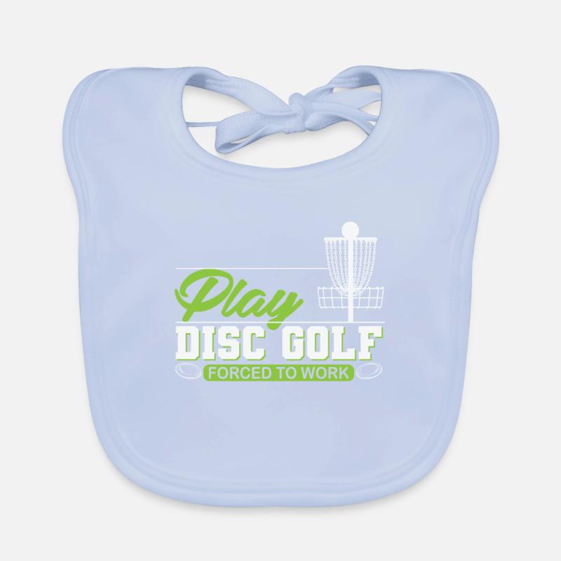 Jouer au Disc Golf Bavoir bio Bébé