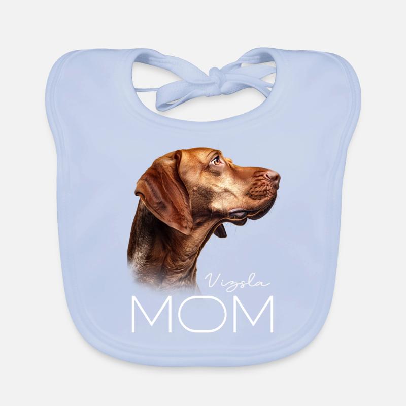 Vizsla Mom Organic Baby Bibs
