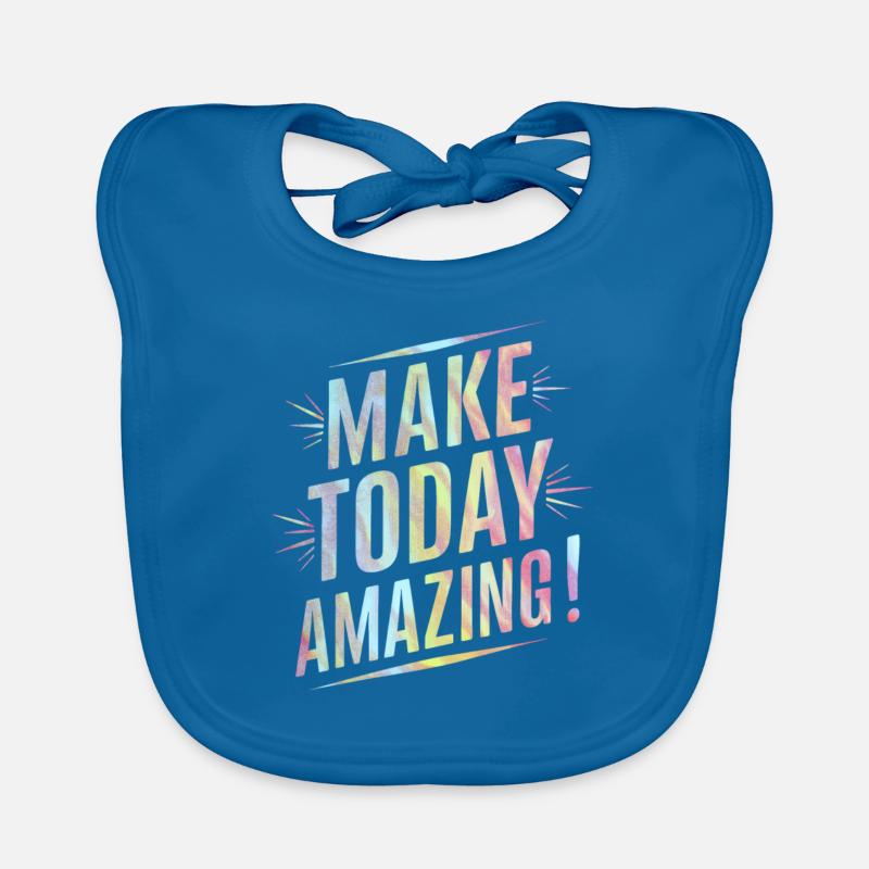 Make Incredibly Positive Today Organic Baby Bibs