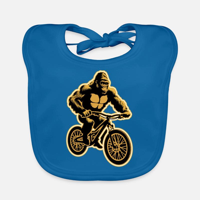 Gorilla Biker VTT E-Biker Vélo Bavoir bio Bébé