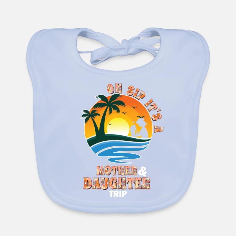 Mutter-tochter-reise 2024 Baby Bio-Lätzchen