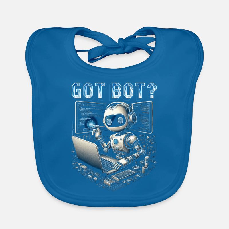 Robotics Engineer Got Bot? Organic Baby Bibs