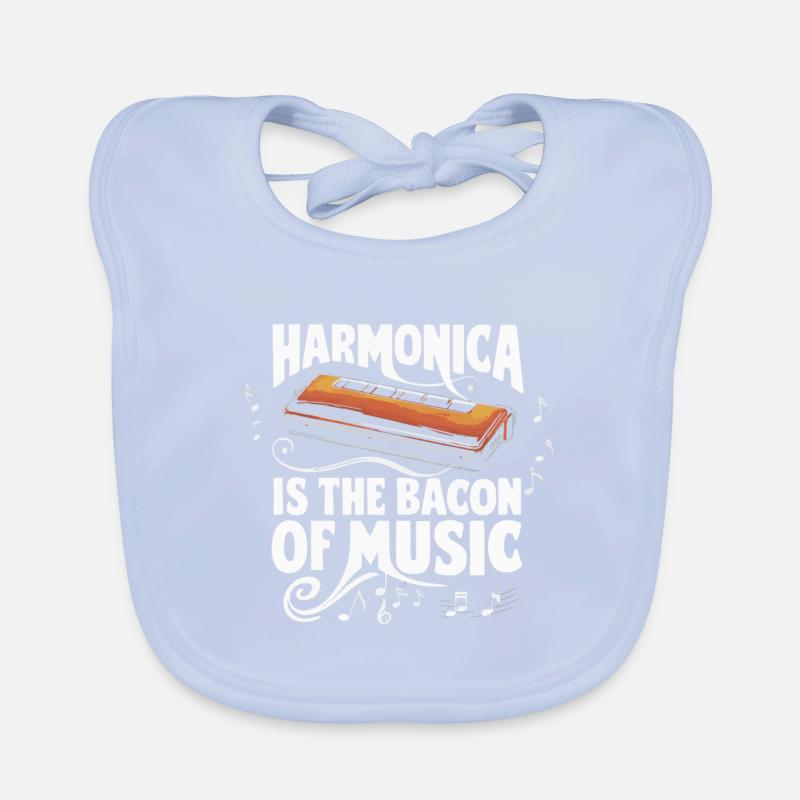 Cadeau de jeu d’harmonica Bavoir bio Bébé