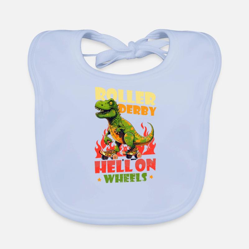 Roller Derby Hell On Wheels Baby Bio-Lätzchen