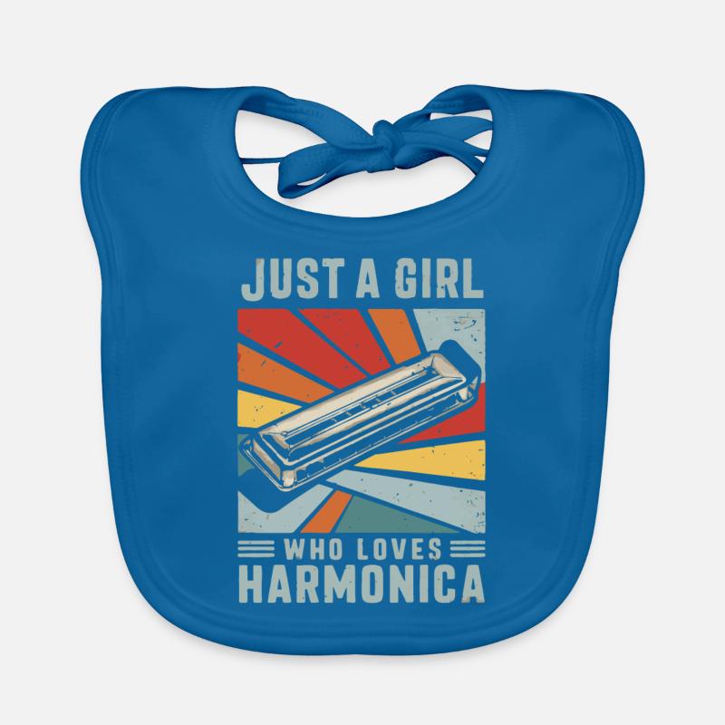 Cadeau de jeu d’harmonica Bavoir bio Bébé